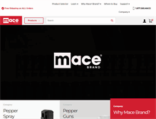 Tablet Screenshot of mace.com